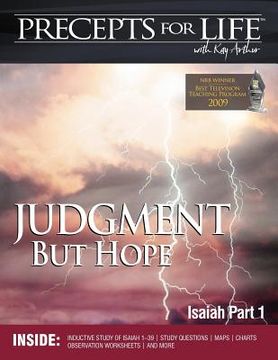 portada precepts for life study companion: judgment but hope (isaiah part 1) (en Inglés)