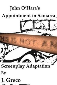 portada John O'Hara's Appointment in Samarra: Screenplay Adaptation (in English)