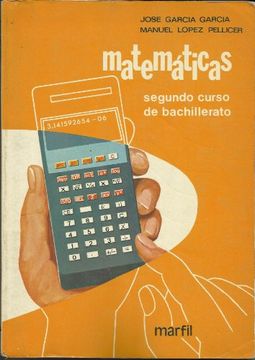 portada Matemáticas 2 Curso de Bachillerato