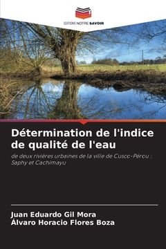 portada Détermination de l'indice de qualité de l'eau (in French)