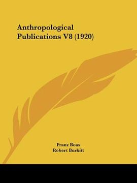 portada anthropological publications v8 (1920) (in English)