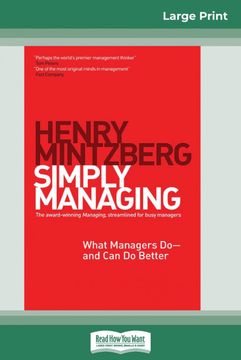 portada Simply Managing: What Managers do - and can do Better 