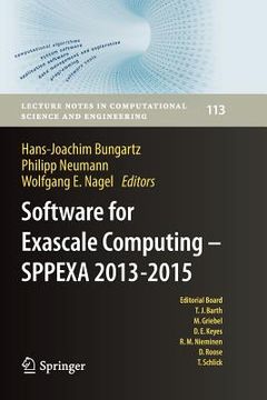 portada Software for Exascale Computing - Sppexa 2013-2015 (en Inglés)