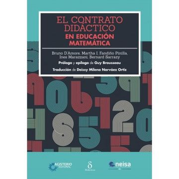 portada Contrato Didactico en Educacion Matematica, el