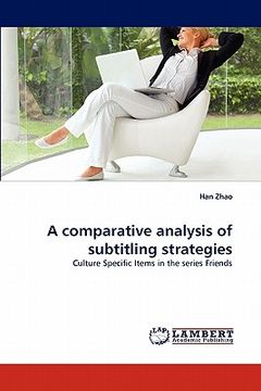 portada a comparative analysis of subtitling strategies