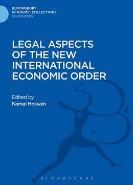 portada Legal Aspects of the New International Economic Order (en Inglés)