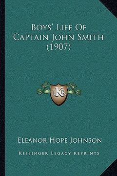 portada boys' life of captain john smith (1907)