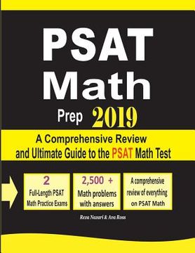 portada PSAT Math Prep 2019: A Comprehensive Review and Ultimate Guide to the PSAT Math Test
