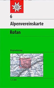 portada Rofangebirge: Topographische Karte: 6 (in German)