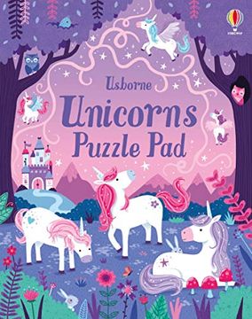 portada Unicorns Puzzle pad (Puzzle Pads) (en Inglés)