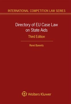portada Directory of EU Case Law on State Aids (en Inglés)