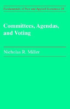 portada committees agendas & voting (en Inglés)
