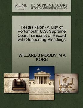 portada festa (ralph) v. city of portsmouth u.s. supreme court transcript of record with supporting pleadings (in English)