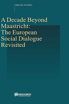 portada a decade beyond maastricht: the european social dialogue revisited (in English)