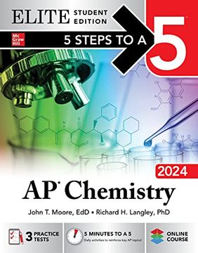 portada 5 Steps to a 5: Ap Chemistry 2024 Elite Student Edition (en Inglés)