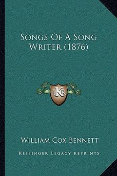 portada songs of a song writer (1876)