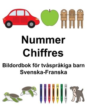 portada Svenska-Franska Nummer/Chiffres Bildordbok för tvåspråkiga barn (en Sueco)