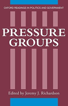 portada Pressure Groups (Oxford Readings in Politics and Government) (en Inglés)