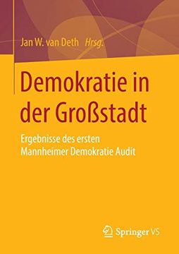 portada Demokratie in der Großstadt: Ergebnisse des Ersten Mannheimer Demokratie Audit (en Alemán)