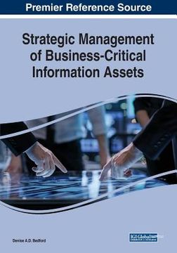 portada Strategic Management of Business-Critical Information Assets (in English)