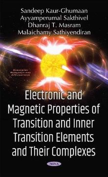 portada Electronic & Magnetic Properties of Transition & Inner Transition Elements & Their Complexes (Chemistry Research Application)