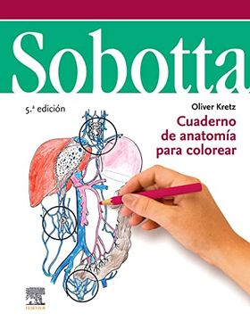 portada Sobotta. Cuaderno de Anatomía Para Colorear (in Spanish)