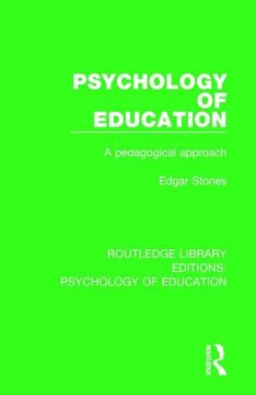 portada Psychology of Education: A Pedagogical Approach (en Inglés)