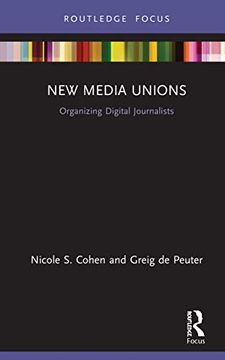 portada New Media Unions (Disruptions) (en Inglés)