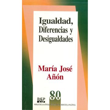 portada Igualdad, Diferencias y Desigualdades (in Spanish)