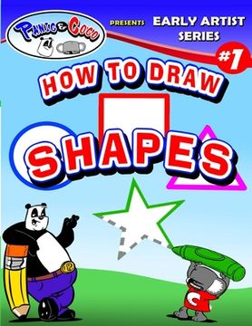 portada Panic and CoCo presents How To Draw Shapes (en Inglés)