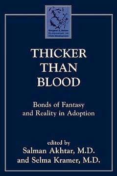 portada thicker than blood: bonds of fantasy and reality in adoption (in English)