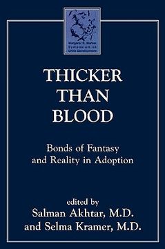 portada thicker than blood: bonds of fantasy and reality in adoption