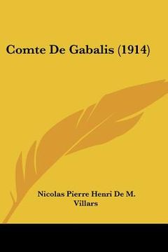 portada comte de gabalis (1914) (in English)