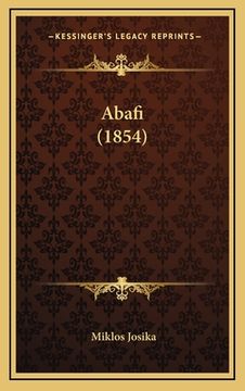 portada Abafi (1854) (in Húngaro)