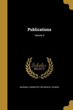portada Publications; Volume 3 (en Inglés)