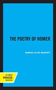 portada The Poetry of Homer: 15 (Sather Classical Lectures) 