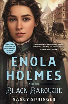 portada Enola Holmes and the Black Barouche (in English)