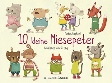 portada 10 Kleine Miesepeter: Ab 24 Monaten (en Alemán)