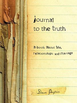 portada journal to the truth (en Inglés)