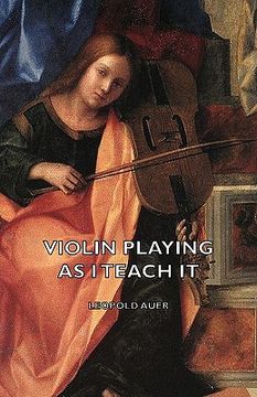portada violin playing as i teach it