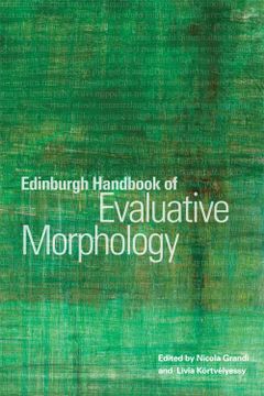 portada Edinburgh Handbook of Evaluative Morphology (en Inglés)