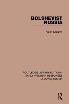 portada Bolshevist Russia (en Inglés)