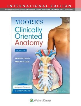 portada Mooreand#39; S Clinically Oriented Anatomy (in English)