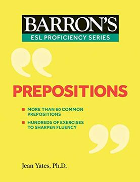 portada Prepositions (Barron'S esl Proficiency) (in English)