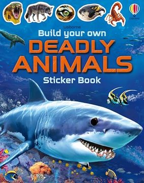 portada Build Your own Deadly Animals (Build Your own Sticker Book) (en Inglés)