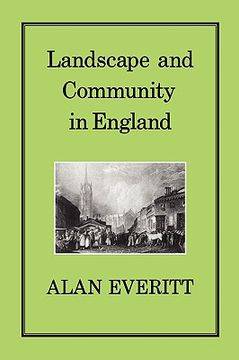 portada landscape & community in england