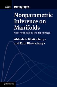 portada nonparametric inference on manifolds (en Inglés)