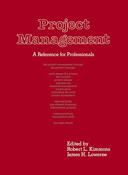portada Project Management: A References for Professionals (en Inglés)