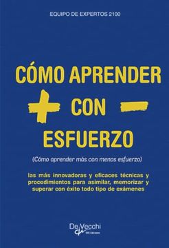 portada Cómo Aprender + con – Esfuerzo (in Spanish)