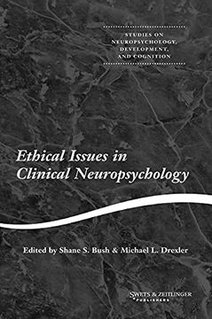 portada Ethical Issues in Clinical Neuropsychology (Studies on Neuropsychology, Neurology and Cognition)